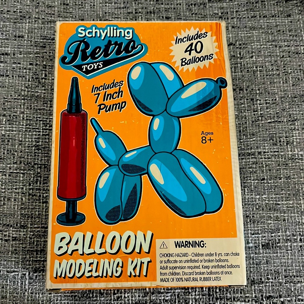 Brand new schylling retro toys Balloon Modeling kit